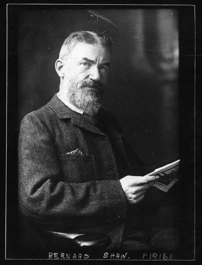 George Bernard Shaw von English Photographer